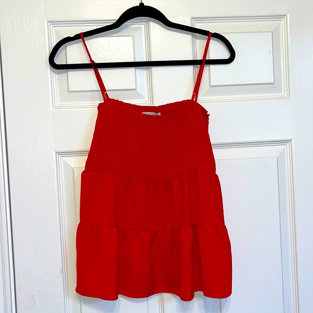 Red Summer tank